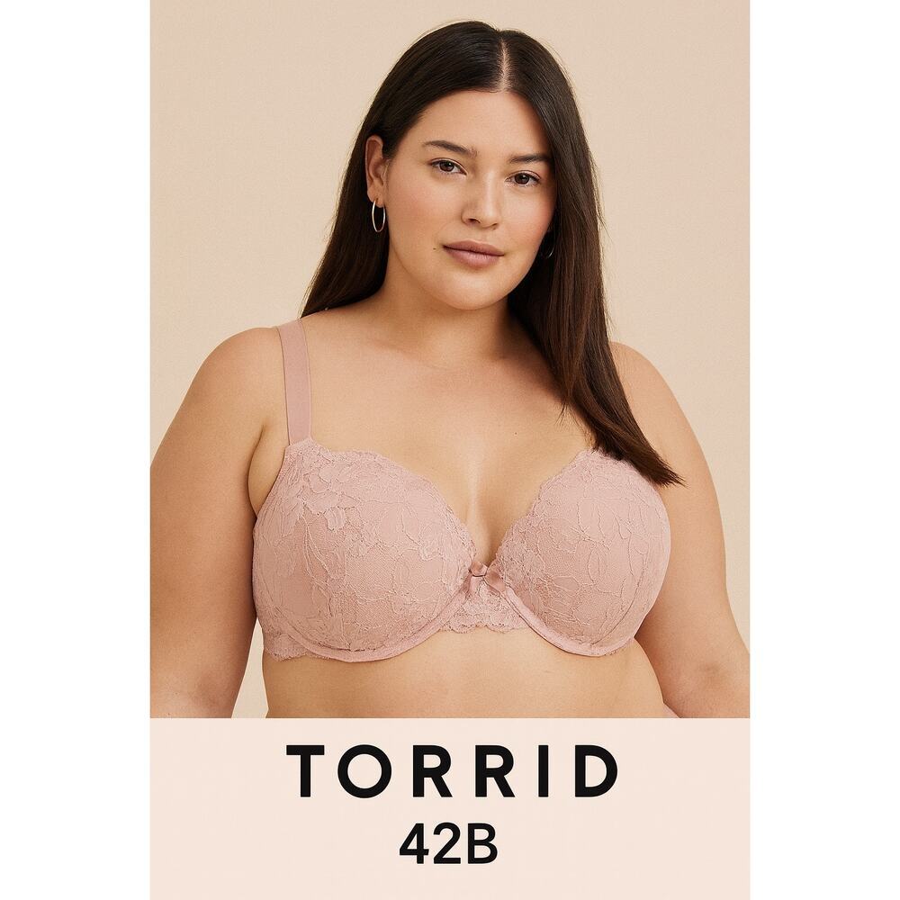Torrid Pink Underwire Bra Sz. 42B